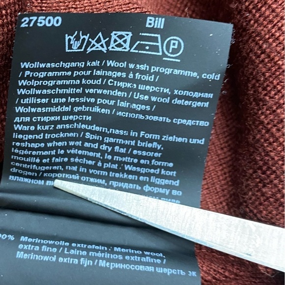 Annette Görtz Rust Extra Fine Merino Wool Sweater M - Picture 8 of 16